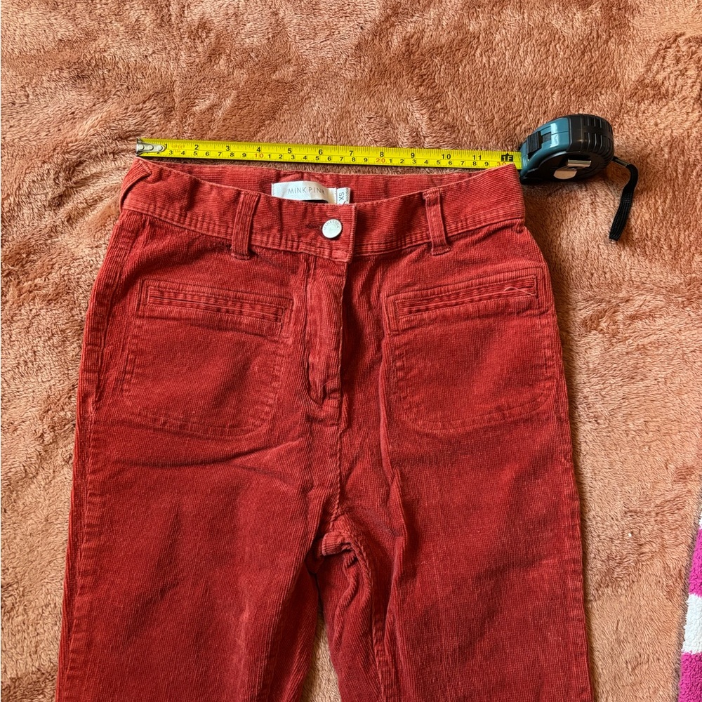Women's Red Boot Cut Pants